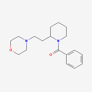 4-[2-(1-Benzoylpiperidin-2-yl)ethyl]morpholine