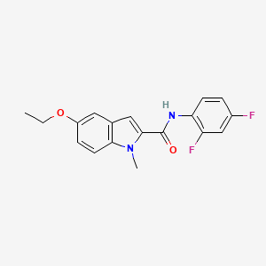 N-(2,4-difluorophenyl)-5-ethoxy-1-methyl-1H-indole-2-carboxamide