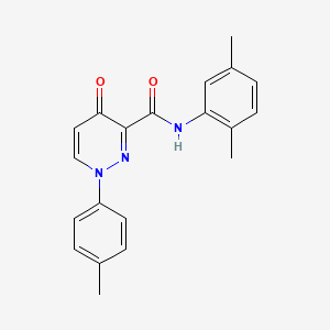 N-(2,5-dimethylphenyl)-1-(4-methylphenyl)-4-oxo-1,4-dihydropyridazine-3-carboxamide