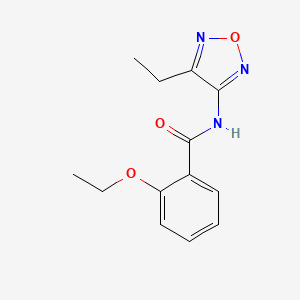 2-ethoxy-N-(4-ethyl-1,2,5-oxadiazol-3-yl)benzamide