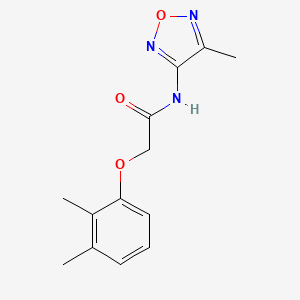 2-(2,3-dimethylphenoxy)-N-(4-methyl-1,2,5-oxadiazol-3-yl)acetamide