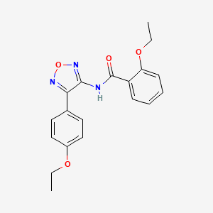 2-ethoxy-N-[4-(4-ethoxyphenyl)-1,2,5-oxadiazol-3-yl]benzamide