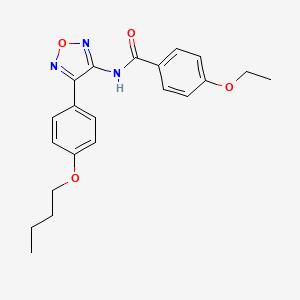 N-[4-(4-butoxyphenyl)-1,2,5-oxadiazol-3-yl]-4-ethoxybenzamide