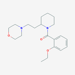 4-{2-[1-(2-Ethoxybenzoyl)piperidin-2-yl]ethyl}morpholine