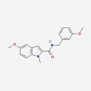 5-methoxy-N-(3-methoxybenzyl)-1-methyl-1H-indole-2-carboxamide