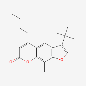 5-butyl-3-tert-butyl-9-methyl-7H-furo[3,2-g]chromen-7-one