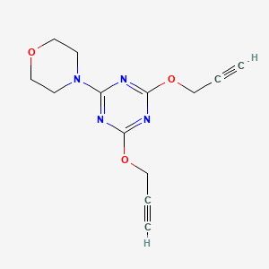 2-(Morpholin-4-yl)-4,6-bis(prop-2-yn-1-yloxy)-1,3,5-triazine