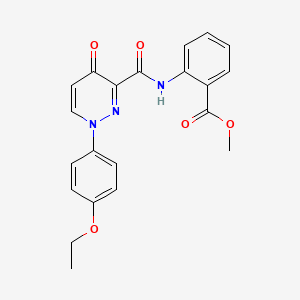 Methyl 2-({[1-(4-ethoxyphenyl)-4-oxo-1,4-dihydropyridazin-3-yl]carbonyl}amino)benzoate