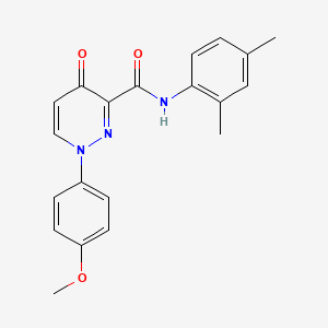 N-(2,4-dimethylphenyl)-1-(4-methoxyphenyl)-4-oxo-1,4-dihydropyridazine-3-carboxamide