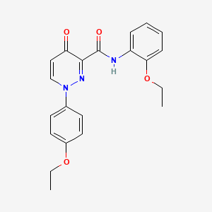 N-(2-ethoxyphenyl)-1-(4-ethoxyphenyl)-4-oxo-1,4-dihydropyridazine-3-carboxamide