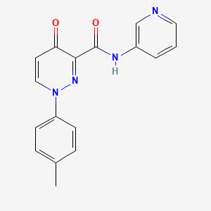 1-(4-methylphenyl)-4-oxo-N-(pyridin-3-yl)-1,4-dihydropyridazine-3-carboxamide