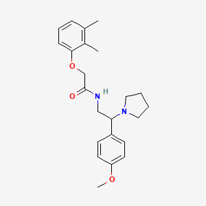 2-(2,3-dimethylphenoxy)-N-[2-(4-methoxyphenyl)-2-(pyrrolidin-1-yl)ethyl]acetamide