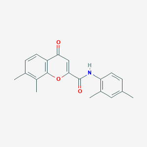 N-(2,4-dimethylphenyl)-7,8-dimethyl-4-oxo-4H-chromene-2-carboxamide