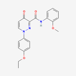 1-(4-ethoxyphenyl)-N-(2-methoxyphenyl)-4-oxo-1,4-dihydropyridazine-3-carboxamide