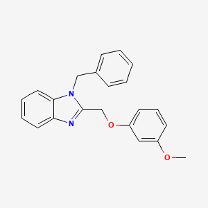 1-benzyl-2-[(3-methoxyphenoxy)methyl]-1H-benzimidazole