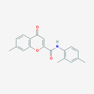 N-(2,4-dimethylphenyl)-7-methyl-4-oxo-4H-chromene-2-carboxamide