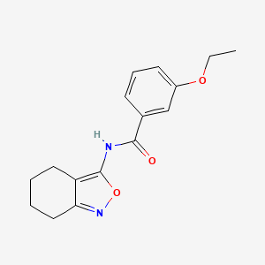 3-ethoxy-N-(4,5,6,7-tetrahydro-2,1-benzoxazol-3-yl)benzamide