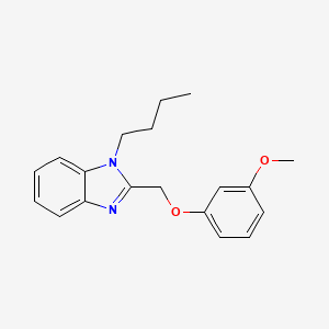 1-butyl-2-[(3-methoxyphenoxy)methyl]-1H-benzimidazole