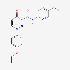 1-(4-ethoxyphenyl)-N-(4-ethylphenyl)-4-oxo-1,4-dihydropyridazine-3-carboxamide