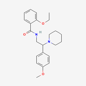 2-ethoxy-N-[2-(4-methoxyphenyl)-2-(piperidin-1-yl)ethyl]benzamide