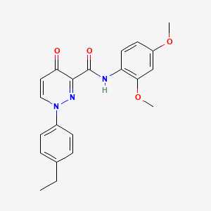 N-(2,4-dimethoxyphenyl)-1-(4-ethylphenyl)-4-oxo-1,4-dihydropyridazine-3-carboxamide