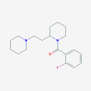 2-Fluorophenyl 2-(2-piperidylethyl)piperidyl ketone