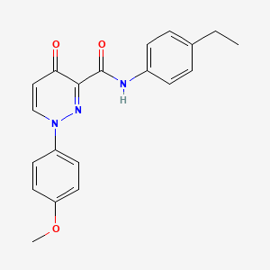 N-(4-ethylphenyl)-1-(4-methoxyphenyl)-4-oxo-1,4-dihydropyridazine-3-carboxamide