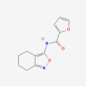 N-(4,5,6,7-tetrahydrobenzo[c]isoxazol-3-yl)furan-2-carboxamide