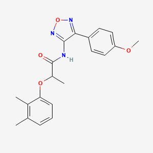 2-(2,3-dimethylphenoxy)-N-[4-(4-methoxyphenyl)-1,2,5-oxadiazol-3-yl]propanamide