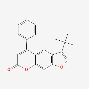 3-tert-butyl-5-phenyl-7H-furo[3,2-g]chromen-7-one