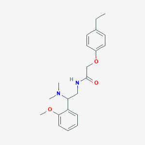 N-[2-(dimethylamino)-2-(2-methoxyphenyl)ethyl]-2-(4-ethylphenoxy)acetamide