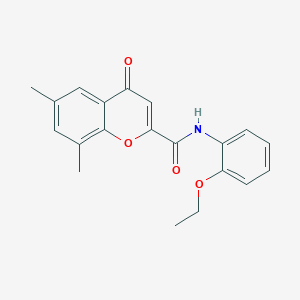 N-(2-ethoxyphenyl)-6,8-dimethyl-4-oxo-4H-chromene-2-carboxamide