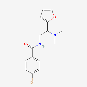 4-bromo-N-[2-(dimethylamino)-2-(furan-2-yl)ethyl]benzamide