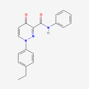 1-(4-ethylphenyl)-4-oxo-N-phenyl-1,4-dihydropyridazine-3-carboxamide