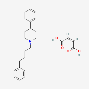 molecular formula C21H27N.C4H4O4 B1139069 4-Ppbp maleate CAS No. 201216-39-9