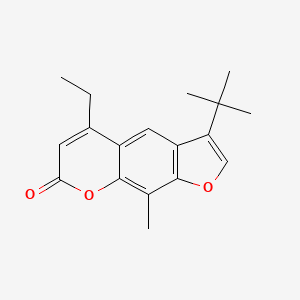 3-tert-butyl-5-ethyl-9-methyl-7H-furo[3,2-g]chromen-7-one