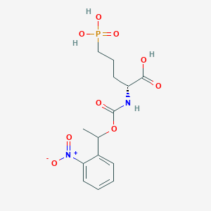 molecular formula C14H19N2O9P B1139102 NPEC 笼合 D-AP5 CAS No. 1416943-27-5