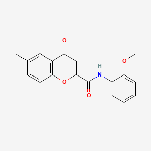 N-(2-methoxyphenyl)-6-methyl-4-oxo-4H-chromene-2-carboxamide