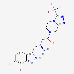 molecular formula C17H16F5N7O B1139116 PK 44 磷酸盐 CAS No. 1017682-65-3