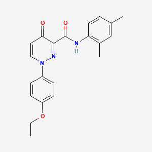 N-(2,4-dimethylphenyl)-1-(4-ethoxyphenyl)-4-oxo-1,4-dihydropyridazine-3-carboxamide