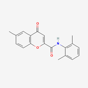 N-(2,6-dimethylphenyl)-6-methyl-4-oxo-4H-chromene-2-carboxamide