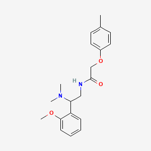 N-[2-(dimethylamino)-2-(2-methoxyphenyl)ethyl]-2-(4-methylphenoxy)acetamide