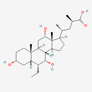 molecular formula C27H46O5 B1139134 INT-777 R-对映异构体 CAS No. 1198786-98-9