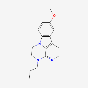 9-methoxy-4-propyl-2,4,5,6-tetrahydro-1H-3,4,6a-triazafluoranthene