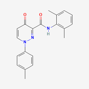 N-(2,6-dimethylphenyl)-1-(4-methylphenyl)-4-oxo-1,4-dihydropyridazine-3-carboxamide