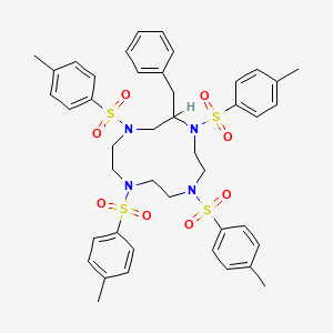 molecular formula C43H50N4O8S4 B1139177 DOTA derivative CAS No. 153777-70-9