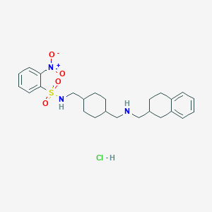 molecular formula C25H33N3O4S.HCl B1139184 Ntncb hydrochloride CAS No. 191931-56-3