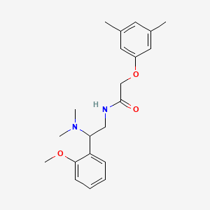 N-[2-(dimethylamino)-2-(2-methoxyphenyl)ethyl]-2-(3,5-dimethylphenoxy)acetamide