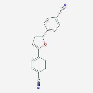 molecular formula C18H10N2O B113920 2,5-双(4-氰基苯基)呋喃 CAS No. 55368-37-1