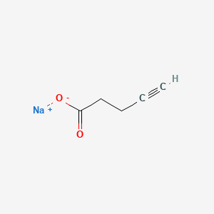 molecular formula C5H5NaO2 B1139205 4-戊炔酸钠 CAS No. 101917-30-0